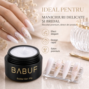Gel de Constructie Autonivelant | Alb Laptos Vanilat | BG12 | 50g - Img 5