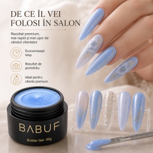 Gel de Constructie Autonivelant | Albastru Perlat | BGP1 | 50g - Img 7