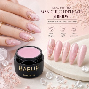 Gel de Constructie Autonivelant | Blush Veil | BG22 | 15g - Img 5