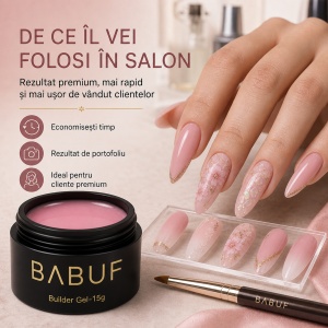Gel de Constructie Autonivelant | Cover Pink | BG8 | 15g - Img 7