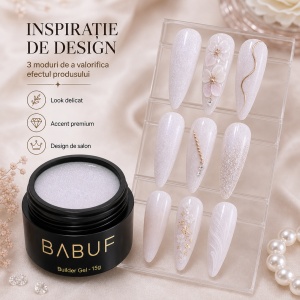 Gel de Constructie Autonivelant | Milky Pearl | BGP5 | 15g - Img 6