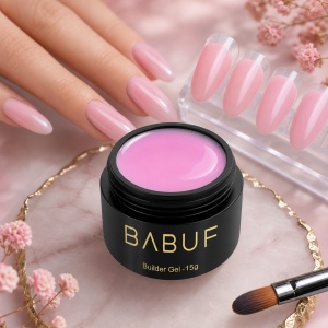 Gel de Constructie Autonivelant | Milky Pink | BG4 | 15g - Img 3