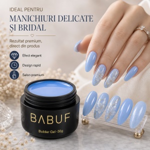Gel de Constructie Autonivelant Smart | Baby Blue | SBG6 | 30g - Img 5