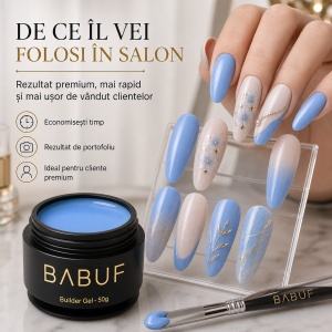 Gel de Constructie Autonivelant Smart | Baby Blue | SBG6 | 50g - Img 7
