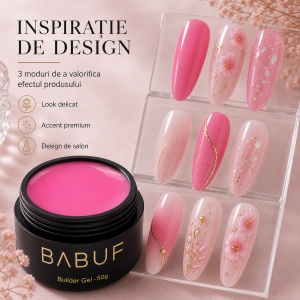 Gel de Constructie Autonivelant Smart | Barbie Core | SBG9 | 50g - Img 6