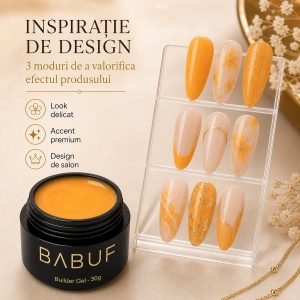Gel de Constructie Autonivelant Smart | Galben Mango | SBG11 | 30g - Img 6