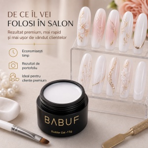 Gel de Constructie Autonivelant Smart | Milky Cloud | SBG1 | 15g - Img 7