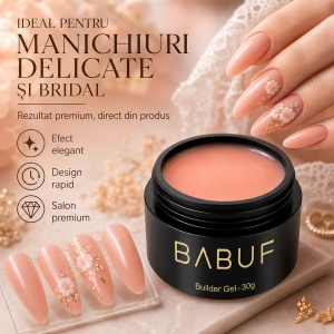 Gel de Constructie Autonivelant Smart | Soft Peach | SBG10 | 30g - Img 5
