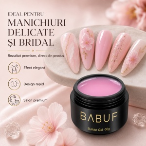 Gel de Constructie Autonivelant | Soft Pink | BG9 | 30g - Img 5