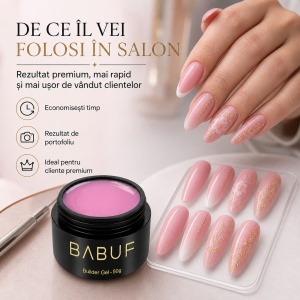 Gel de Constructie Autonivelant | Soft Pink | BG9 | 50g - Img 7