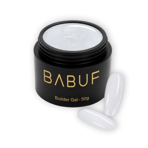 Gel de Constructie Camuflaj | Alb Laptos cu Glitter | CBG1 | 30g