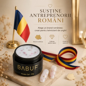 Gel de Constructie Flori Uscate | Milky Bloom | BGFU3 | 30g - Img 8