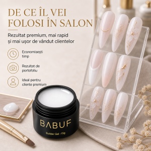 Gel de Constructie Fosforescent | Alb Vanilat Fosforescent | FBG8 | 15g - Img 7