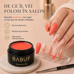 Gel de Constructie Fosforescent | Portocaliu Fosforescent | FBG1 | 50g - Img 7