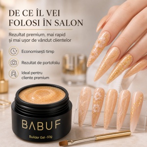 Gel de Constructie Mermaid | Golden Peach | MBG4 | 50g - Img 7