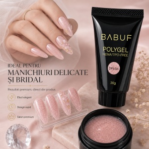 Polygel | Nude Sparkle | DPLG4 | 30g - Img 5