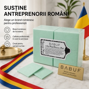 Servetele Unghii pentru degresare verzi | fara fibre | SP1 | Set 630 bucati - Img 8