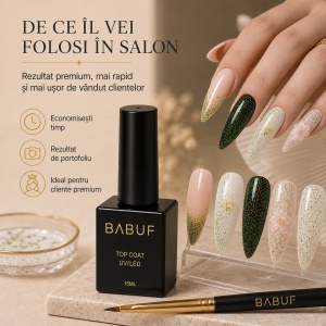 Top Coat | Emerald Flake Top | TCP3 | 15ml - Img 7