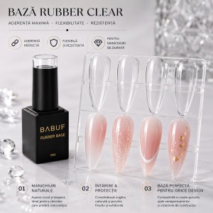 Baza Rubber | Clear | RB0 | 15ml - Img 6