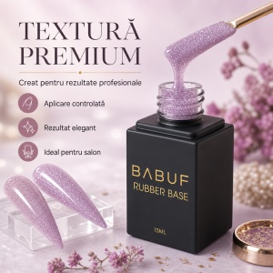 Baza Rubber | Diva Lila | RBG18 | 15ml - Img 4