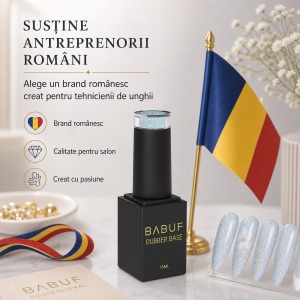 Baza Rubber | Elsa Blue | RBG11 | 15ml - Img 8
