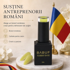 Baza Rubber | Galben Lime | RB19 | 15ml - Img 8