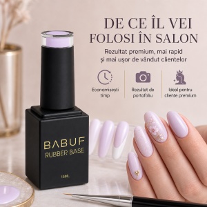 Baza Rubber | Lila Latte | RB26 | 15ml - Img 7