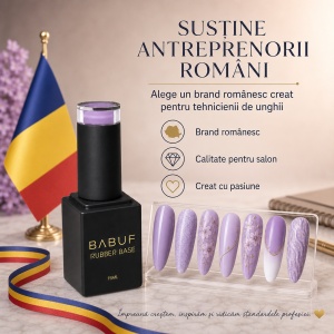 Baza Rubber | Magic Lilac | RBP2 | 15ml - Img 8