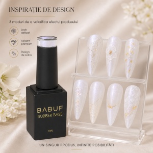 Baza Rubber | Snow Crystal | RBS1 | 15ml - Img 6