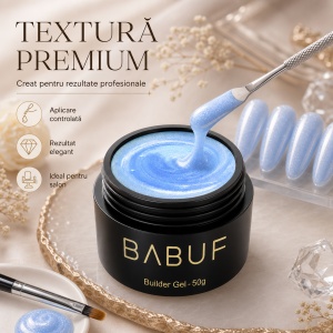 Gel de Constructie Autonivelant | Albastru Perlat | BGP1 | 50g - Img 4