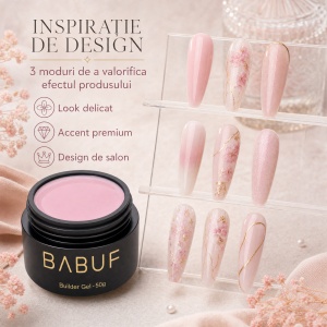 Gel de Constructie Autonivelant | Blush Veil | BG22 | 50g - Img 6