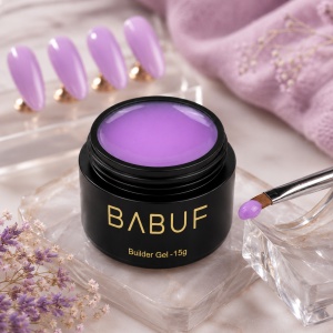 Gel de Constructie Autonivelant | Lila Pastel | BG10 | 15g - Img 3