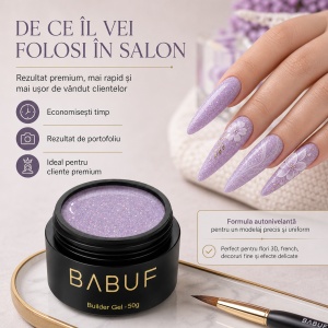 Gel de Constructie Autonivelant | Lilac Elixir | BGPA1 | 50g - Img 7