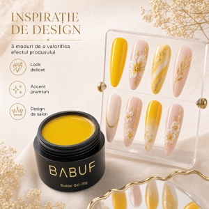 Gel de Constructie Autonivelant | Mango Yellow | BG17 | 30g - Img 6
