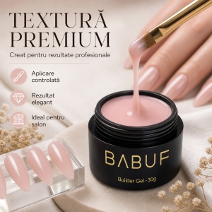 Gel de Constructie Autonivelant | Milky Blush | BG24 | 30g - Img 4
