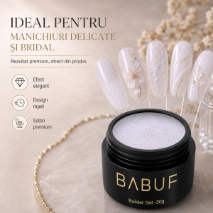 Gel de Constructie Autonivelant | Milky Pearl | BGP5 | 30g - Img 5
