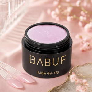 Gel de Constructie Autonivelant | Milky Pink Sparkle | BGG11 | 50g - Img 2