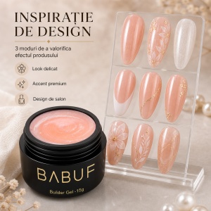 Gel de Constructie Autonivelant | Peach Pearl | BGP3 | 15g - Img 6