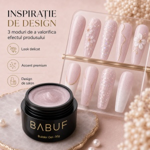 Gel de Constructie Autonivelant | Pearl Blush Glow | BGG10 | 50g - Img 6