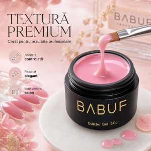 Gel de Constructie Autonivelant | Pink Serum | BG21 | 50g - Img 4