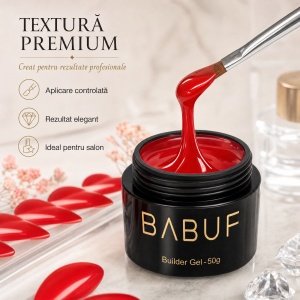 Gel de Constructie Autonivelant | Roșu În Flăcări | BG18 | 50g - Img 4