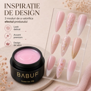 Gel de Constructie Autonivelant | Roz Lăptos | BG6 | 50g - Img 6