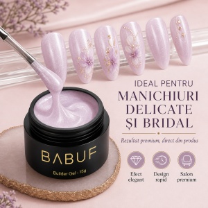 Gel de Constructie Autonivelant | Silk Lilac | BGP14 | 15g - Img 5