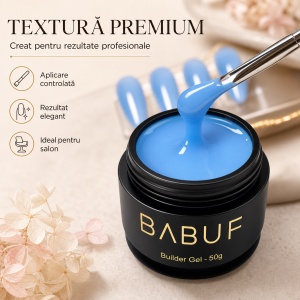 Gel de Constructie Autonivelant Smart | Baby Blue | SBG6 | 50g - Img 4