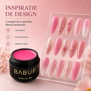 Gel de Constructie Autonivelant Smart | Barbie Bubble | SBG8 | 50g - Img 6