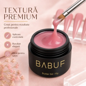 Gel de Constructie Autonivelant Smart | Dusty Rose | SBG5 | 15g - Img 4