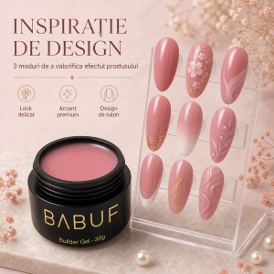 Gel de Constructie Autonivelant Smart | Dusty Rose | SBG5 | 30g - Img 6
