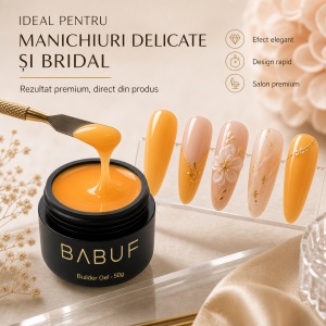 Gel de Constructie Autonivelant Smart | Galben Mango | SBG11 | 50g - Img 5