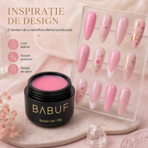 Gel de Constructie Autonivelant Smart | Pink Candy | SBG3 | 30g - Img 6