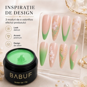 Gel de Constructie Autonivelant Smart | Verde Mojito | SBG7 | 15g - Img 6